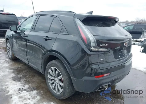 2021 Cadillac Xt4 Awd Sport z USA, uszkodzony, nr VIN 1GYFZFR47MF031302